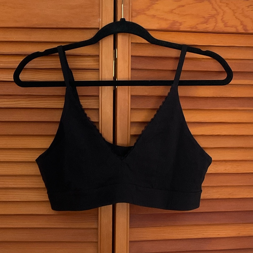 Pact Women’s Organic Cotton Pretty Plunge Bra XL